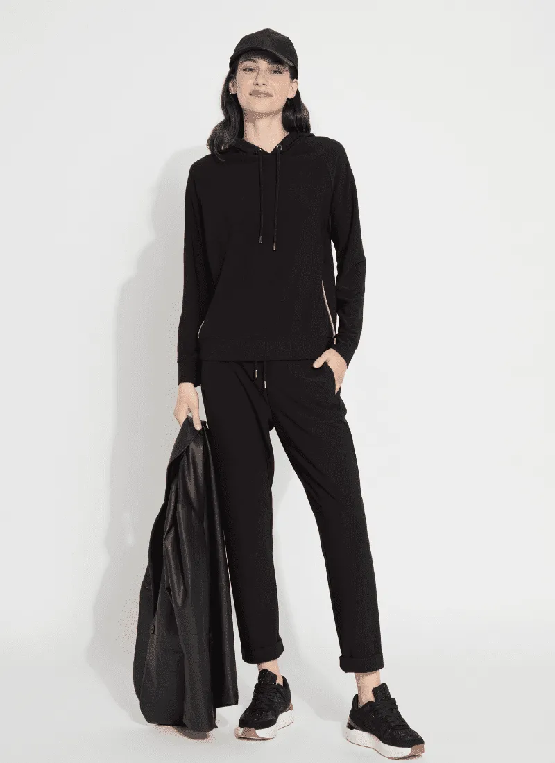 Julia Stretch Crepe Cuffed Jogger Curvy