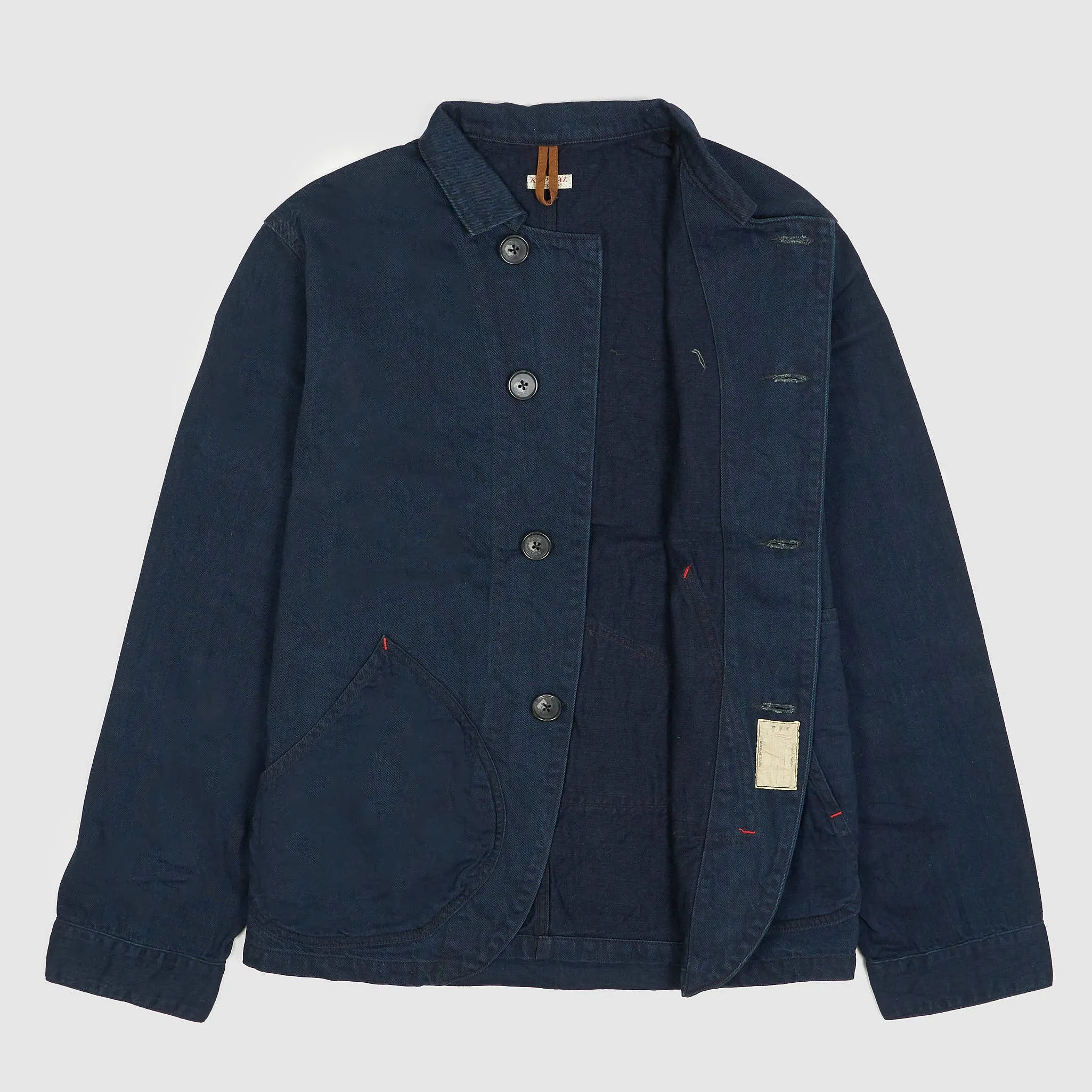 Kapital Men's Coverall Work Denim Jacket