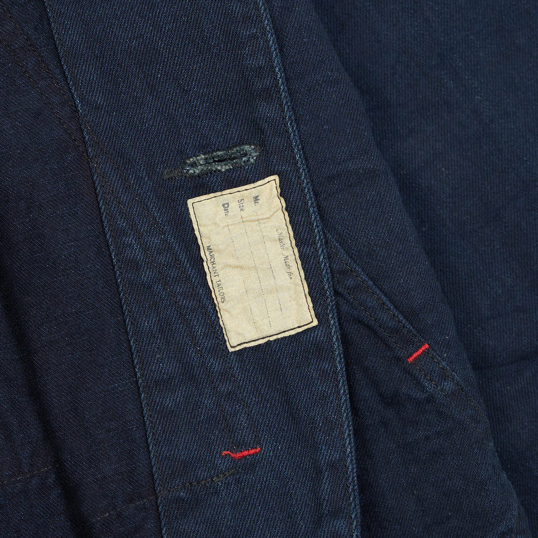 Kapital Men's Coverall Work Denim Jacket