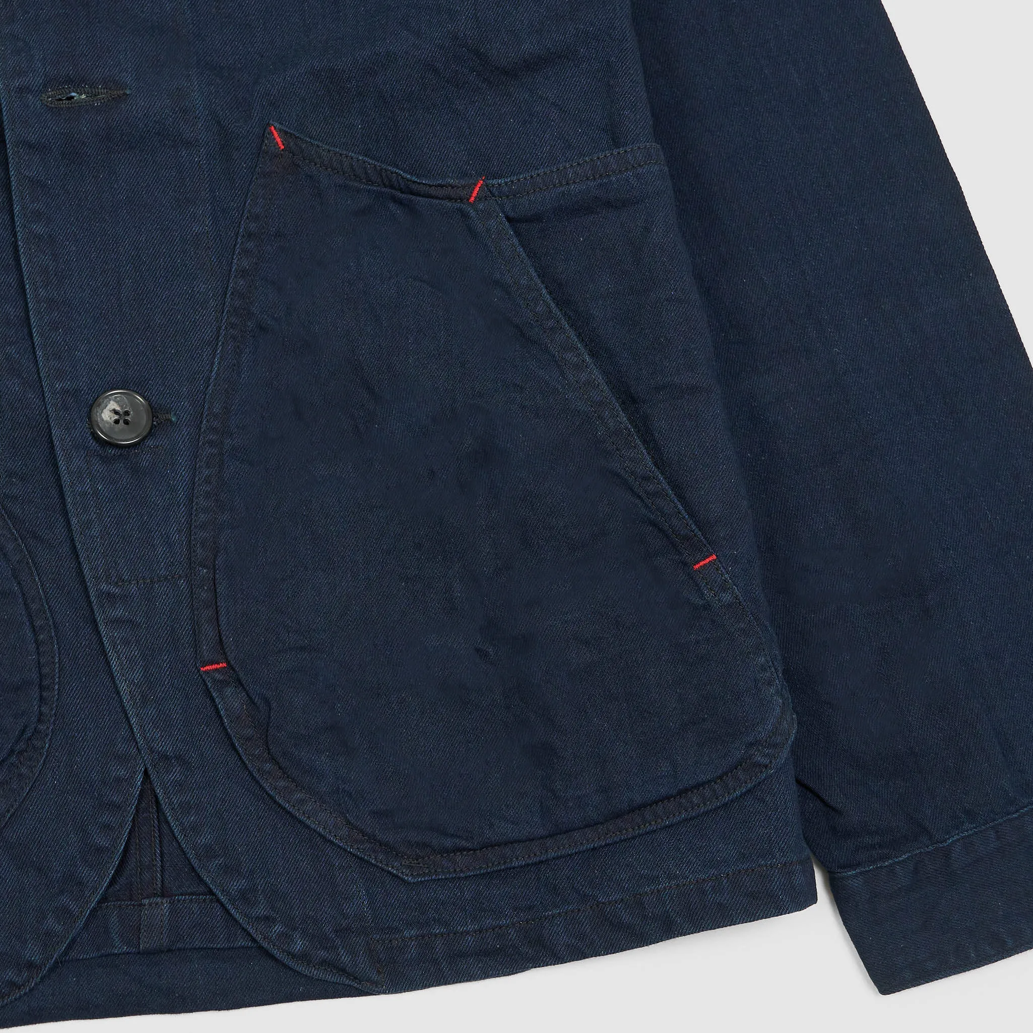 Kapital Men's Coverall Work Denim Jacket