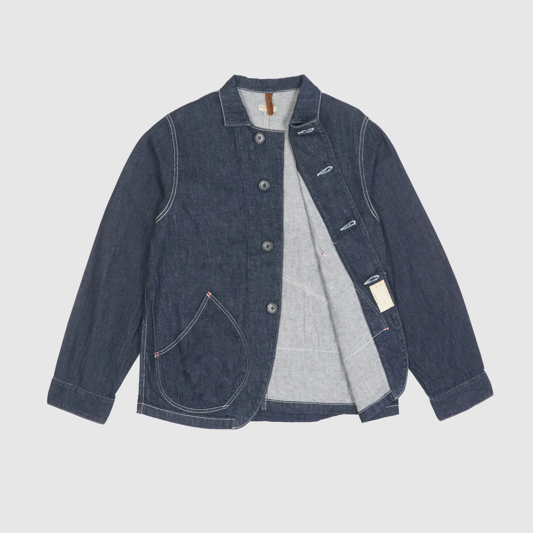 Kapital Men's Coverall Work Denim Jacket