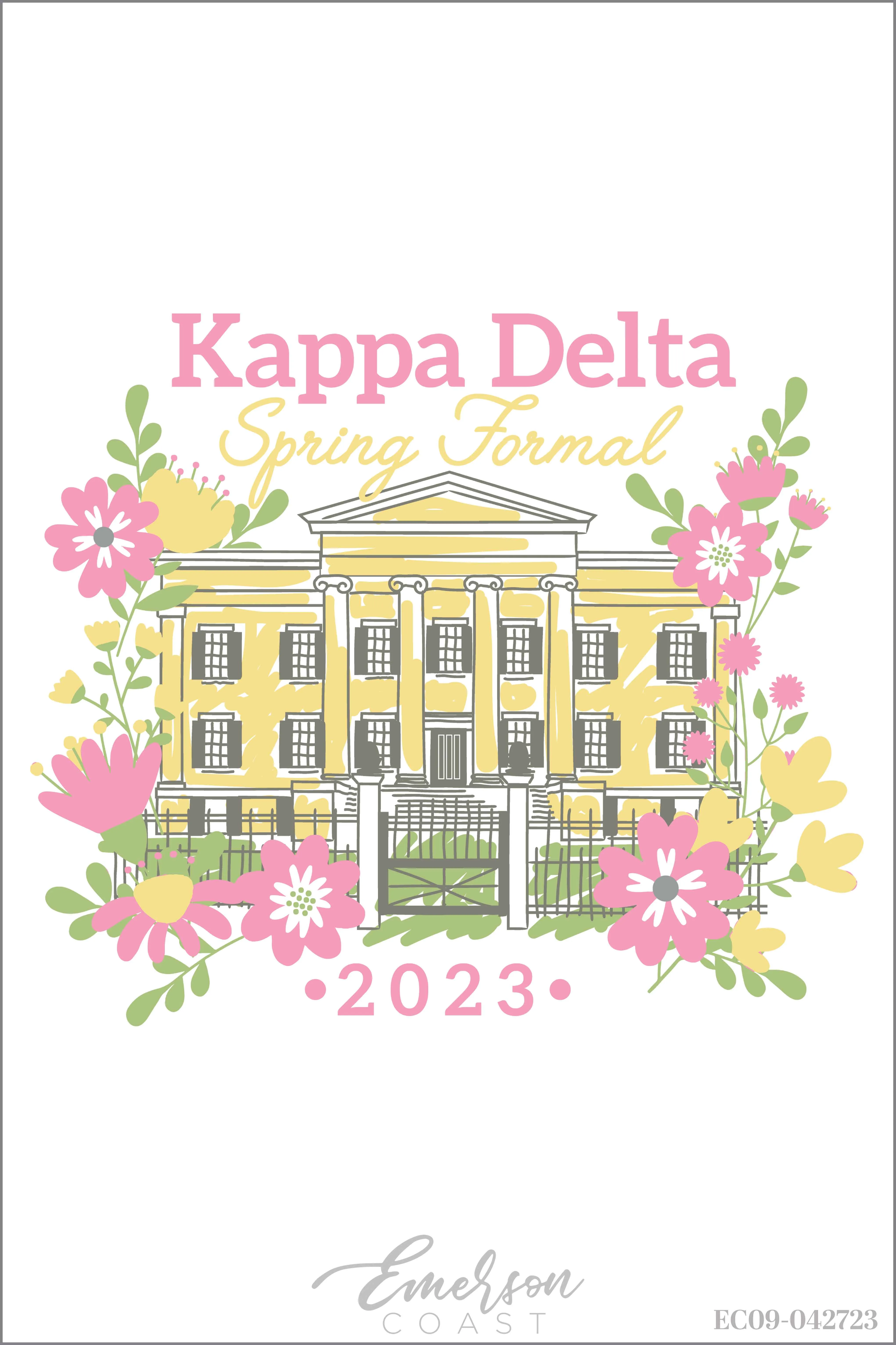 Kappa Delta Georgia College and State University Formal T-shirt