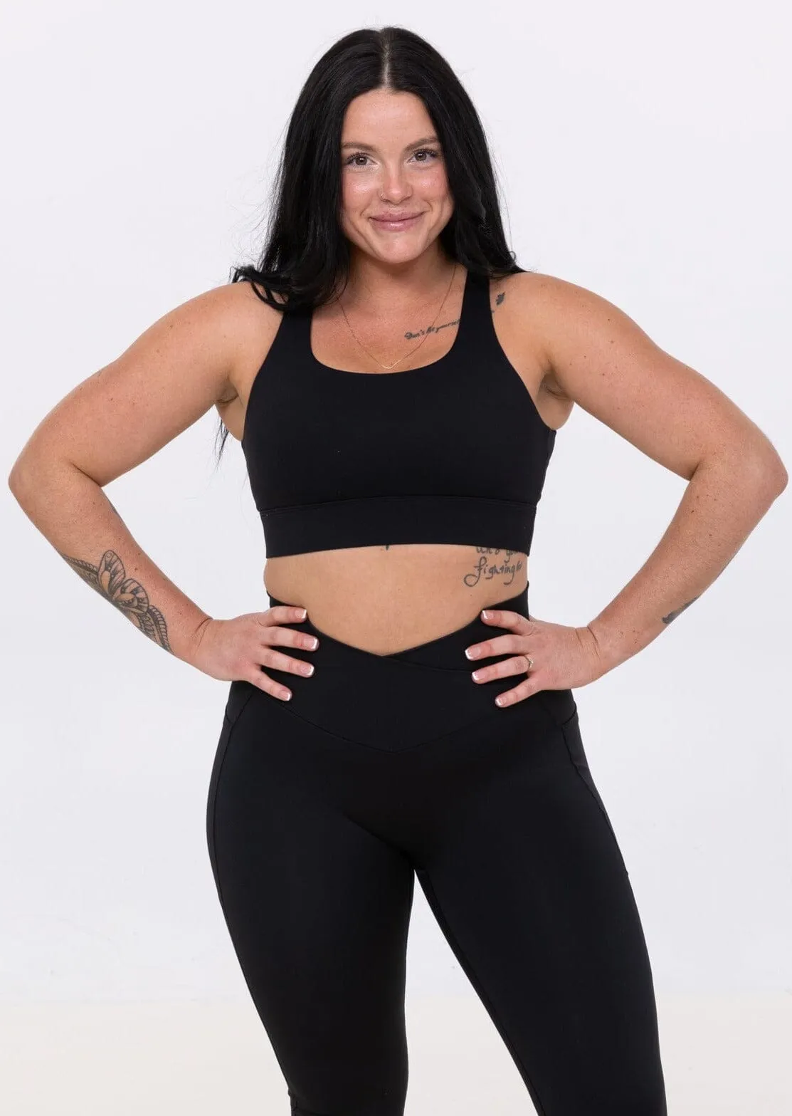 Kassy Sports Bra Black