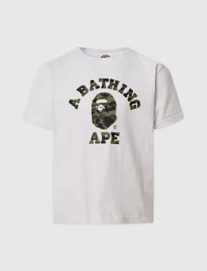 KIDS 1ST CAMO COLLEGE TEE