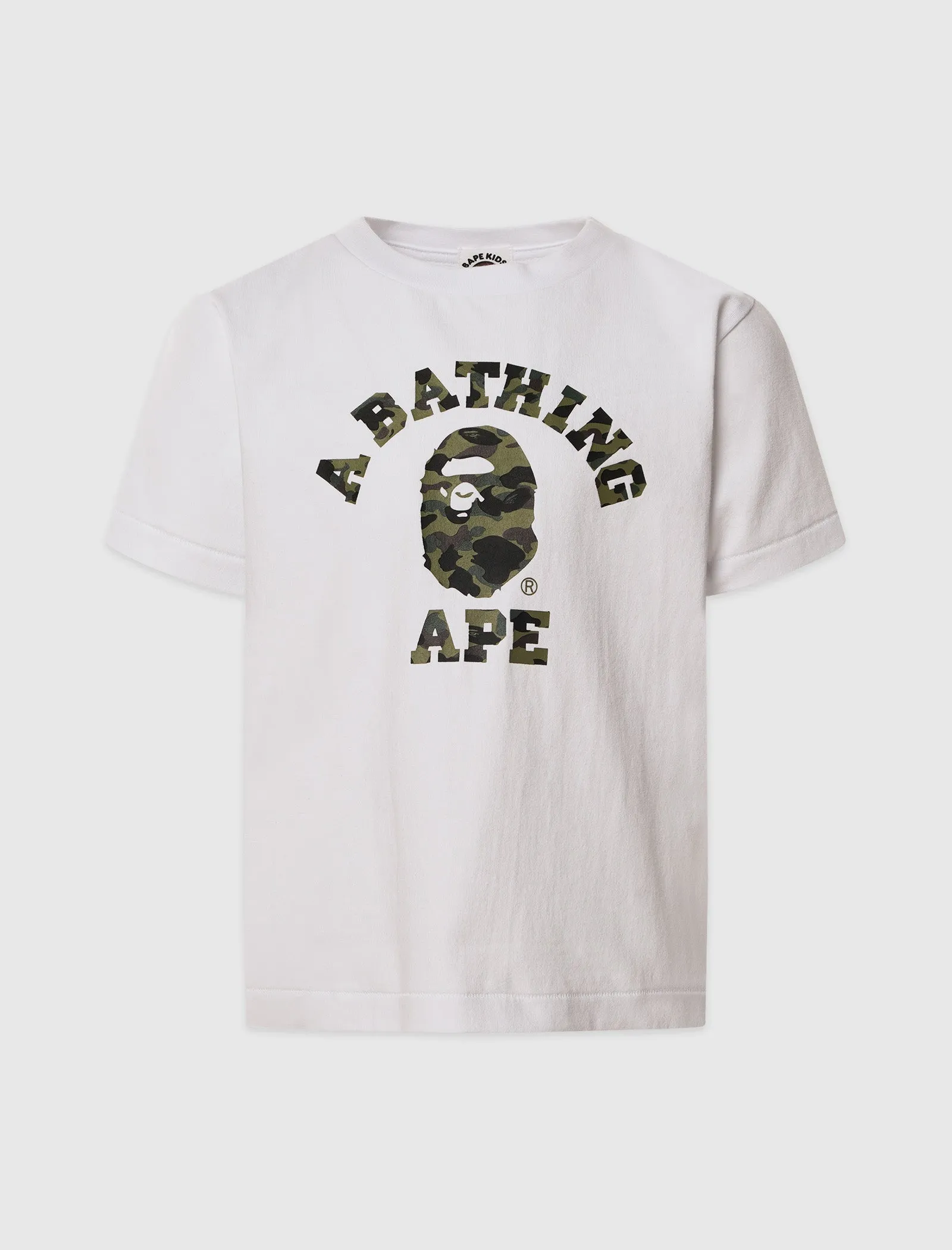 KIDS 1ST CAMO COLLEGE TEE