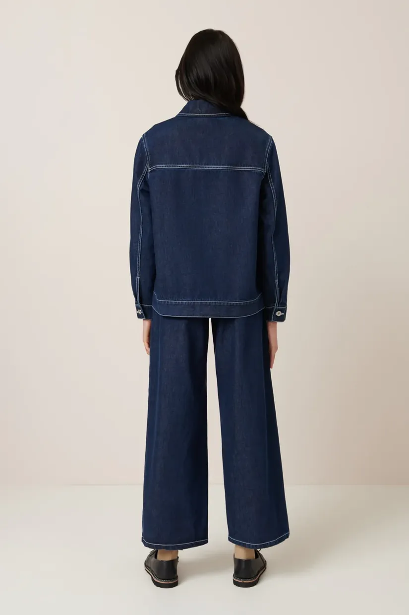Kowtow Worker Jacket - Indigo Denim