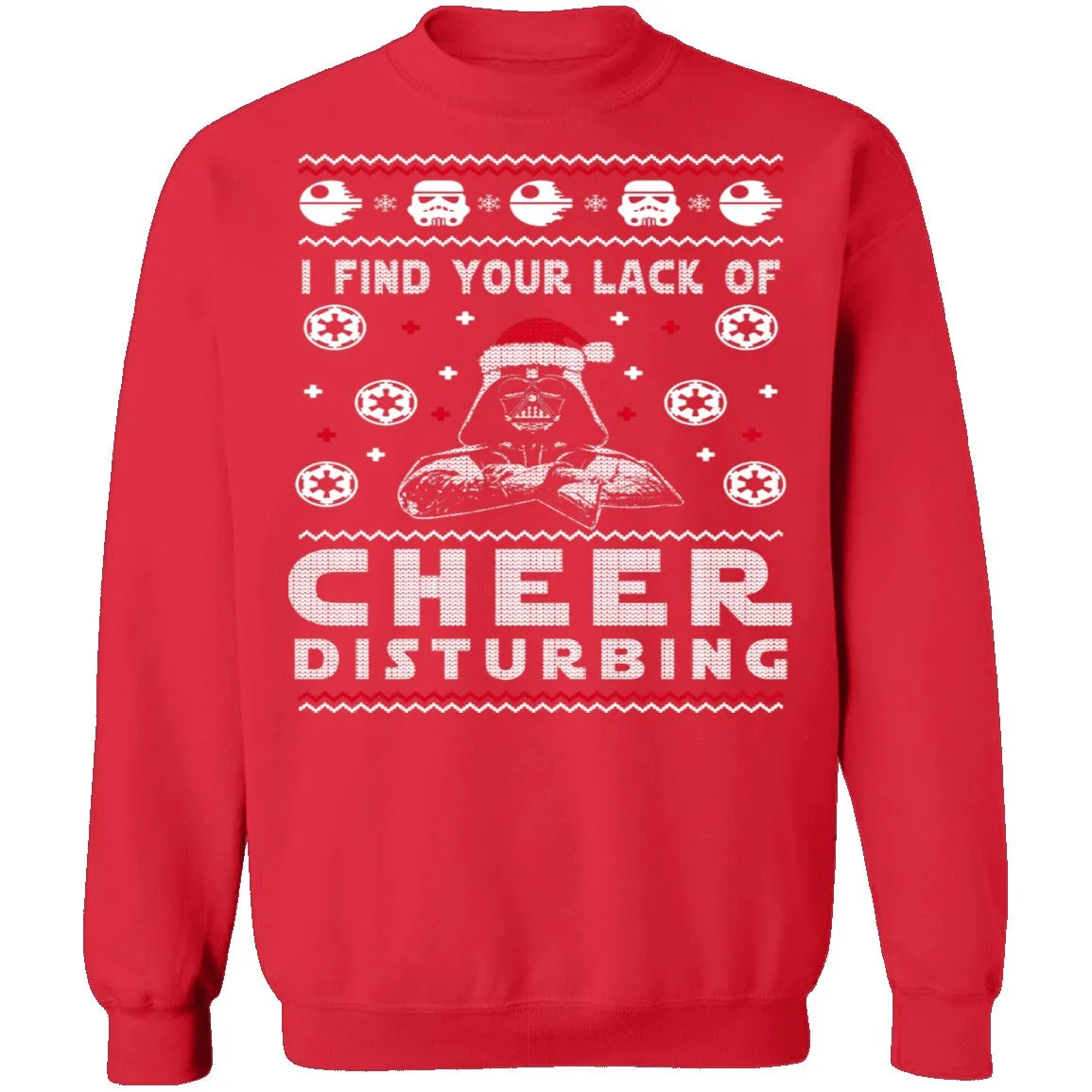 Lack Of Cheer Ugly Christmas Sweater