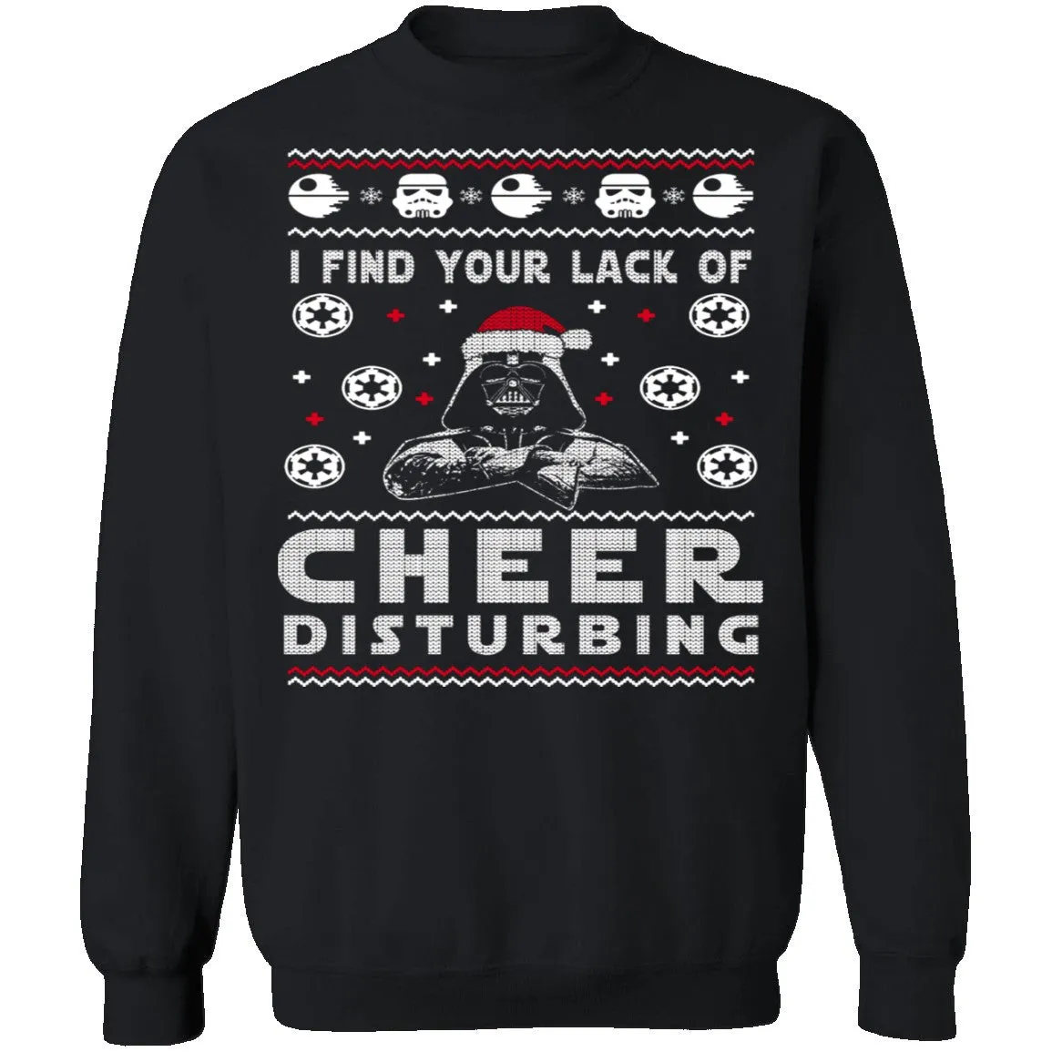 Lack Of Cheer Ugly Christmas Sweater