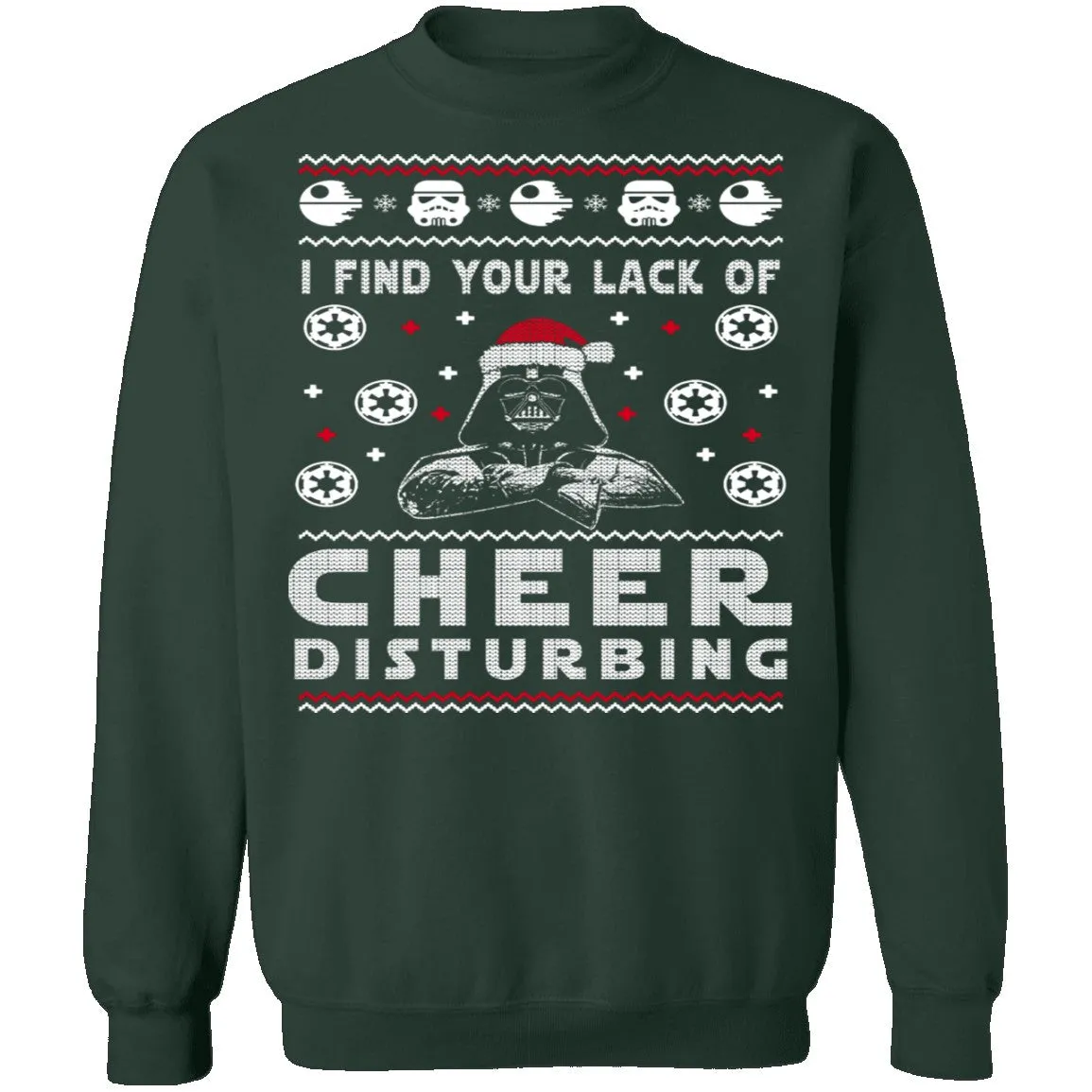 Lack Of Cheer Ugly Christmas Sweater