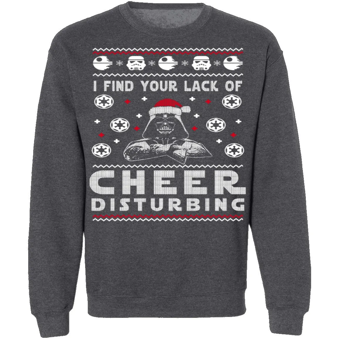 Lack Of Cheer Ugly Christmas Sweater