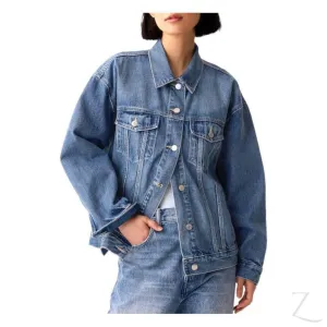 Ladies Super Strong Icon Denim Jacket | Oversized | "Bobo"