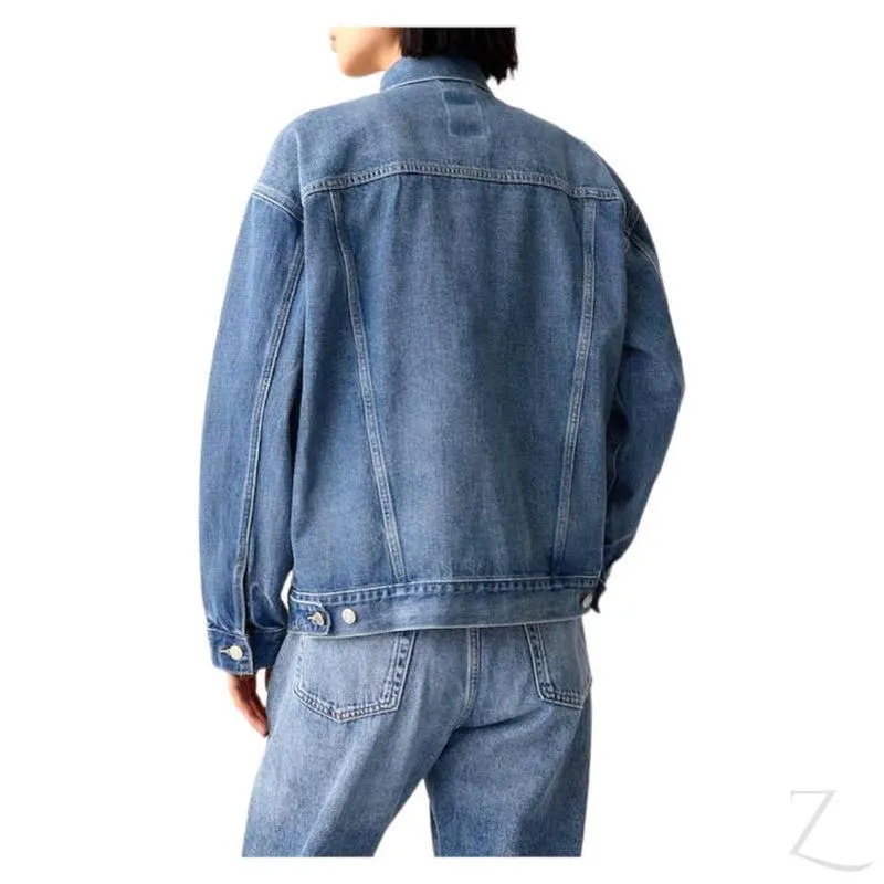 Ladies Super Strong Icon Denim Jacket | Oversized | "Bobo"