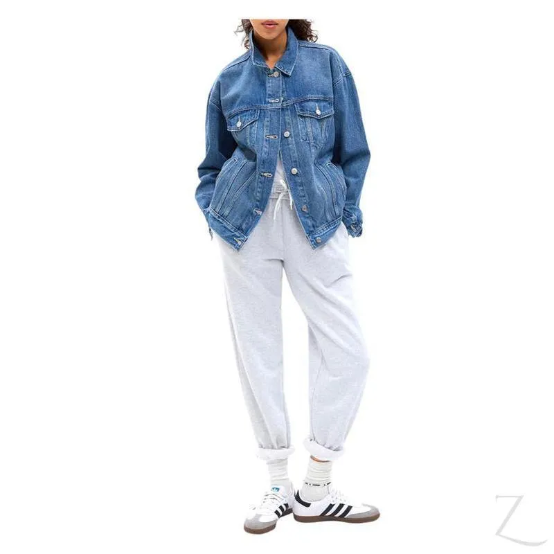 Ladies Super Strong Icon Denim Jacket | Oversized | "Bobo"