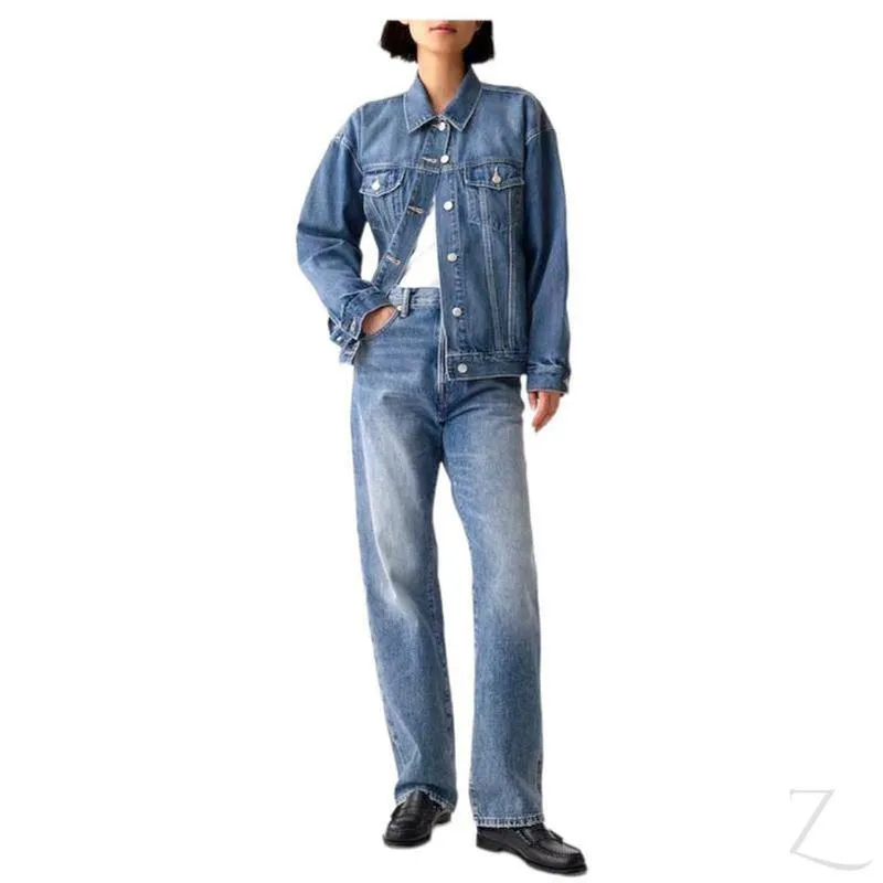 Ladies Super Strong Icon Denim Jacket | Oversized | "Bobo"