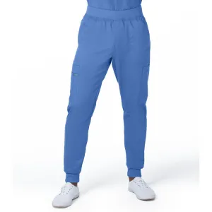 Landau Proflex Men's Banded-Bottom Jogger Pants with Elastic Waistband   7 Pockets - CEIL / Sizes S - 3XL