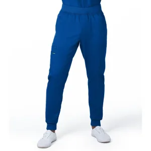 Landau Proflex Men's Banded-Bottom Jogger Pants with Elastic Waistband   7 Pockets - GALAXY / Sizes S - 3XL