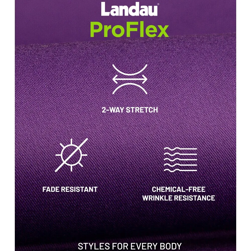 Landau Proflex Women's Banded-Bottom Jogger Pants with Elastic Waistband   7 Pockets - CEIL / Sizes XS - 5XL