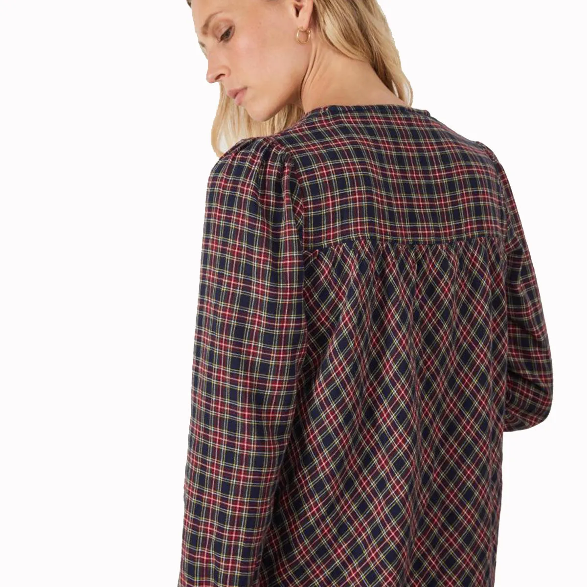 Leon & Harper Celsius Plain Blouse Red