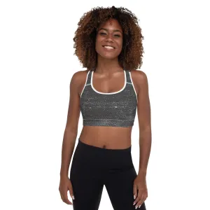 Life League Gear - ADAPT - Stealth Grey - Padded Sports Bra