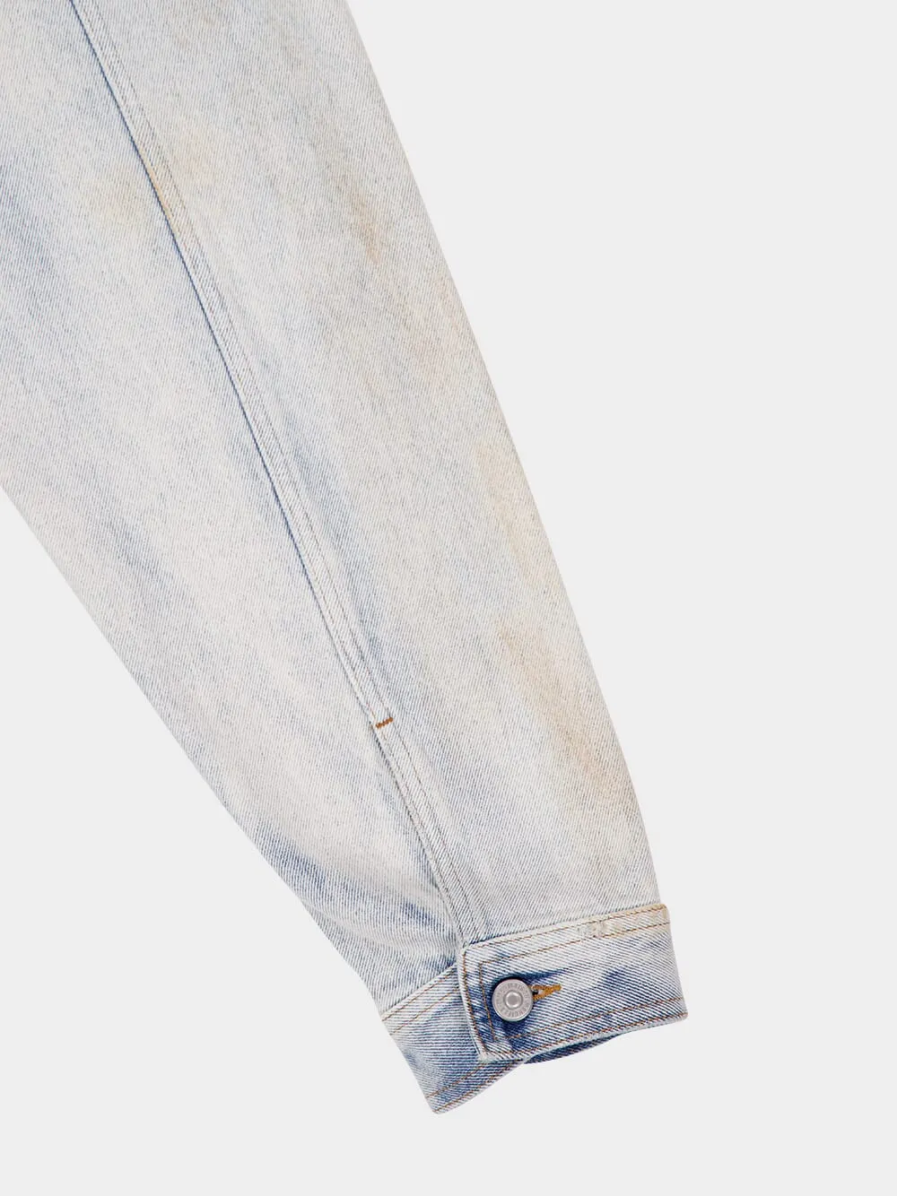 Light Blue Distressed Denim Jacket