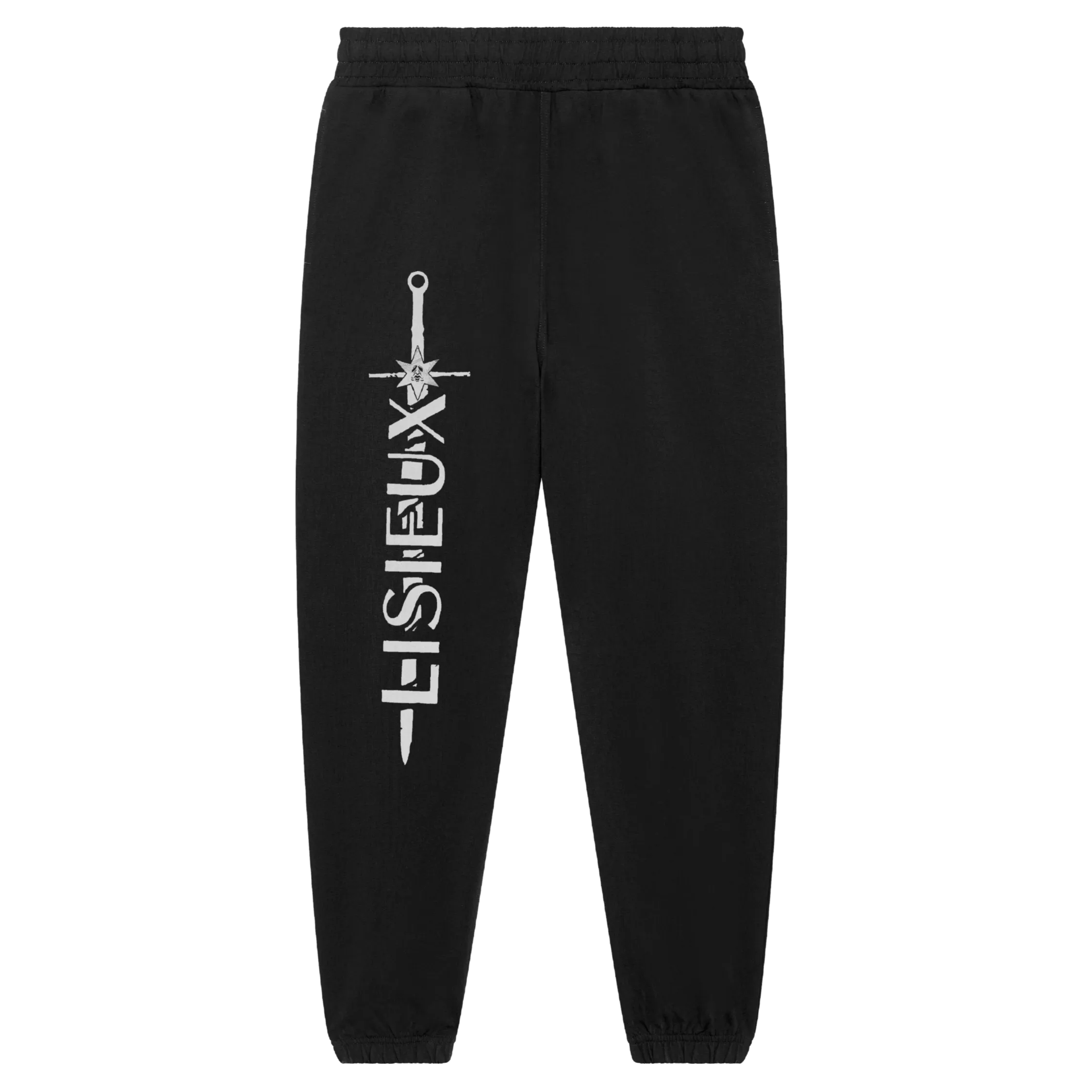 LISIEUX "Sword" Black Sweatpants