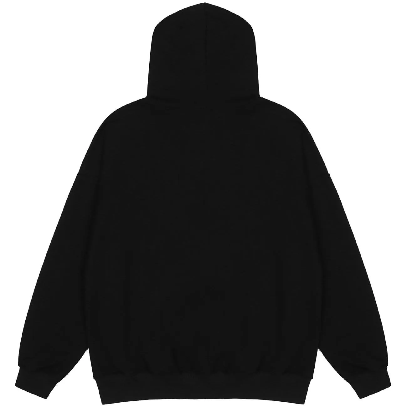 Little Devil Print Oversized Hoodie