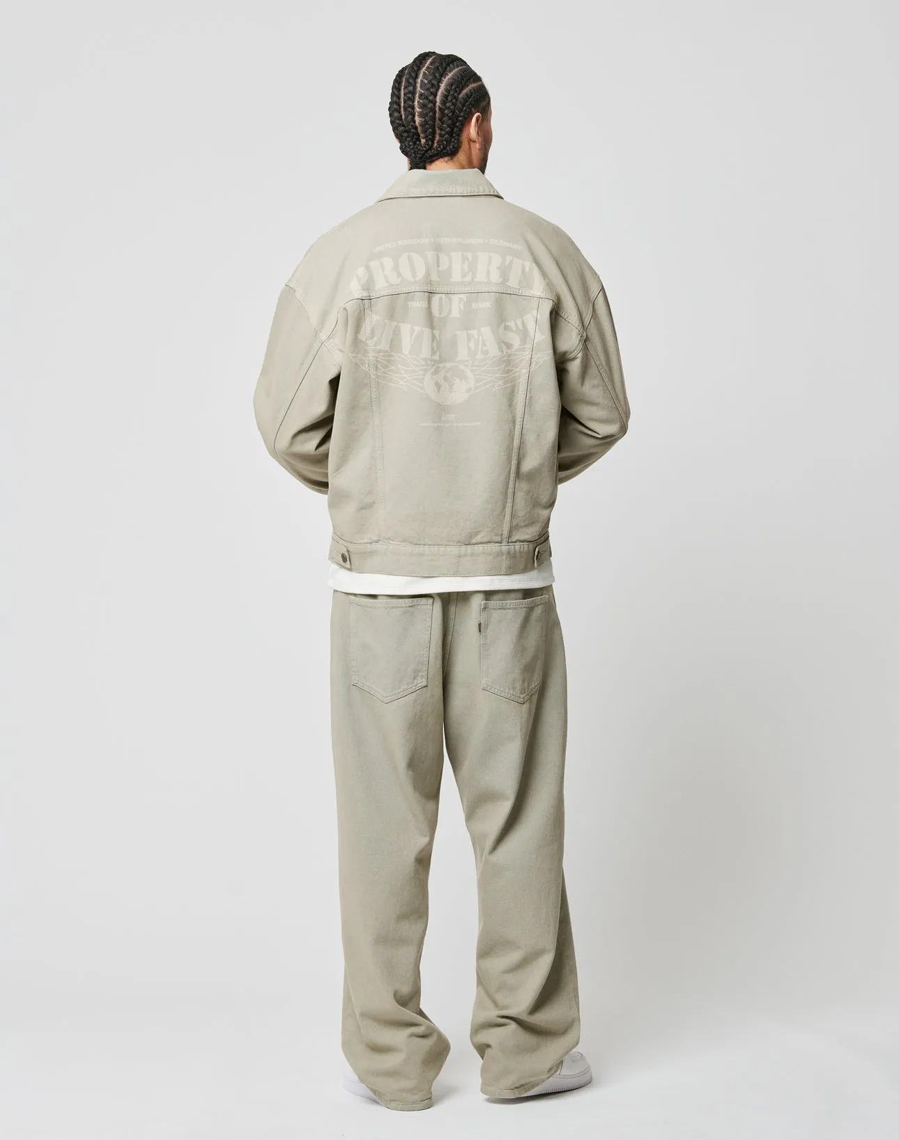 Live Fast Denim Jacket