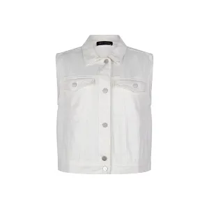 Lofty Manner Gilet Cindy white