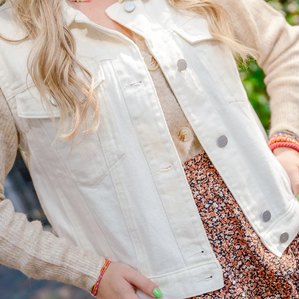 Lofty Manner Gilet Cindy white