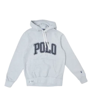 Logo Fleece Hoodie Grey Htr