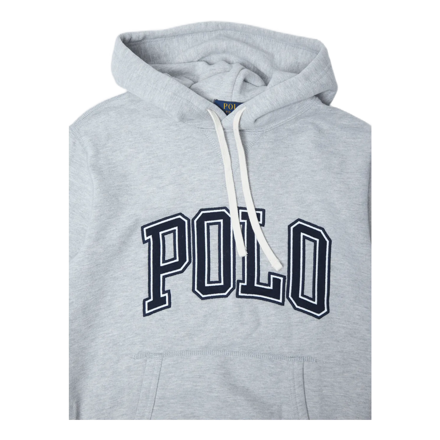 Logo Fleece Hoodie Grey Htr