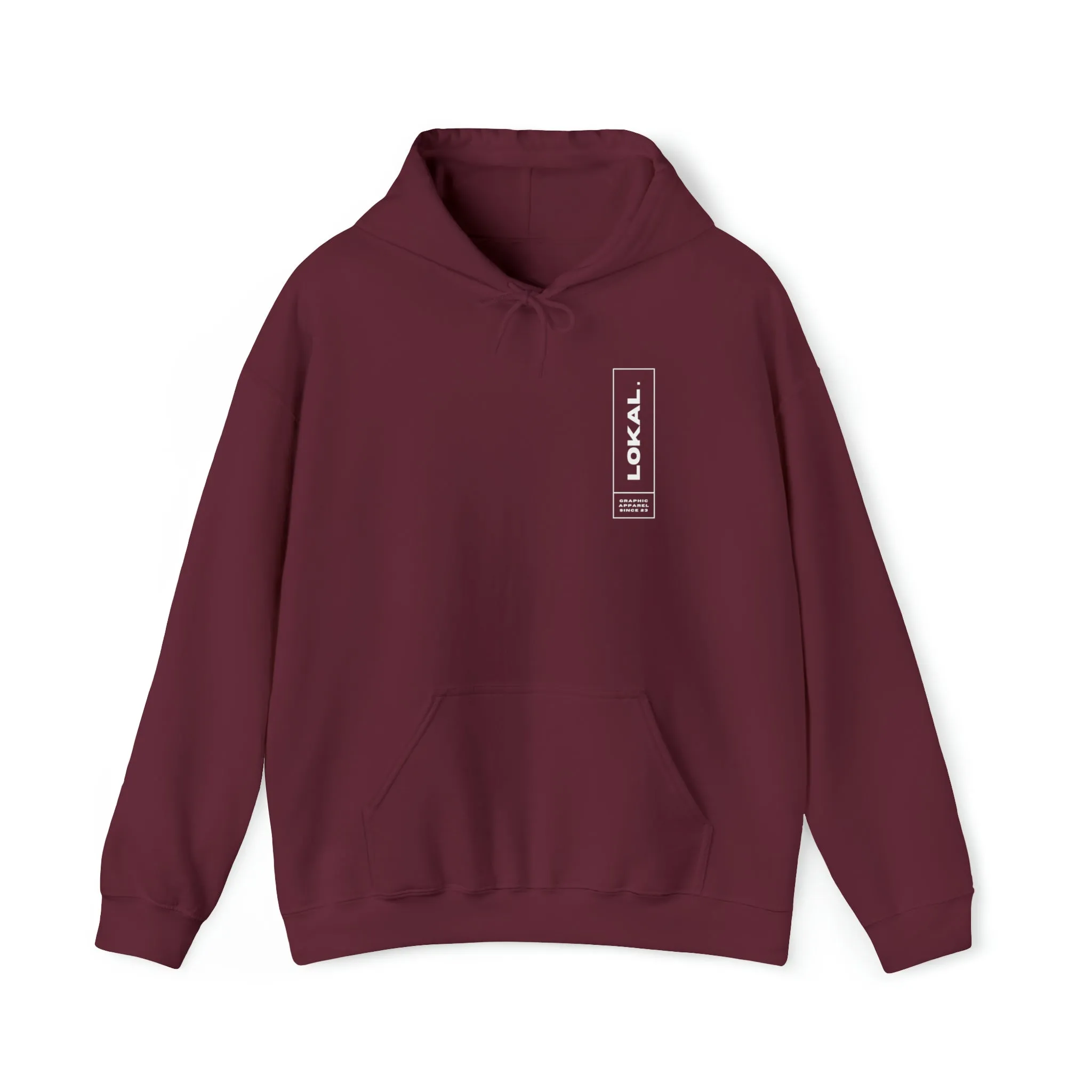 Lokal Graphic Apparel Since 2023 Hoodie | Graphic Apparel Hoodie