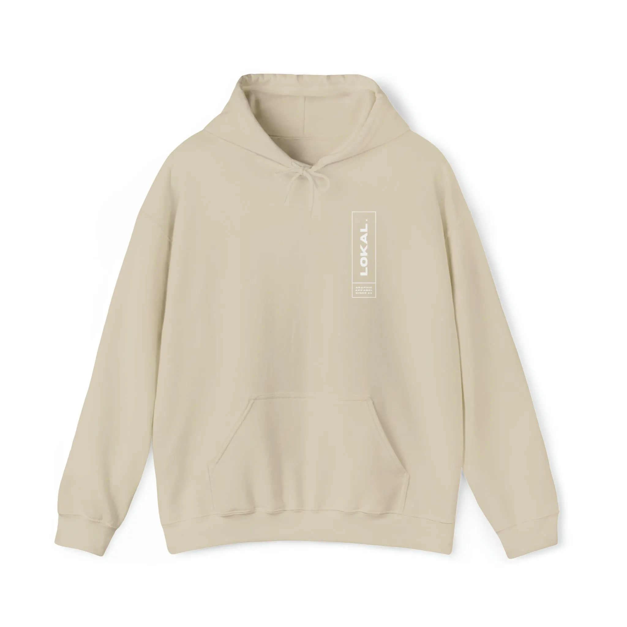 Lokal Graphic Apparel Since 2023 Hoodie | Graphic Apparel Hoodie