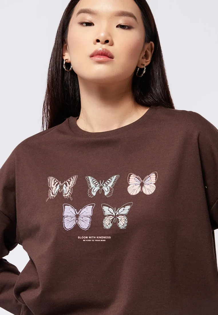 Long Sleeve Graphic Sweatshirt