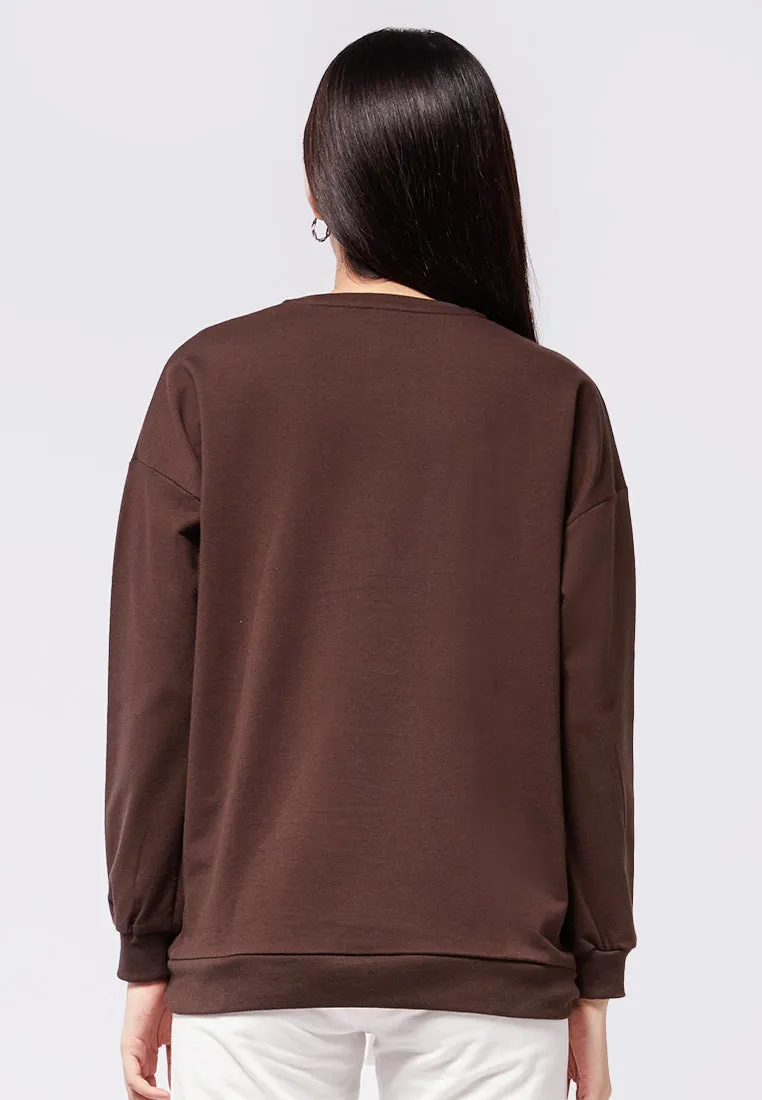 Long Sleeve Graphic Sweatshirt