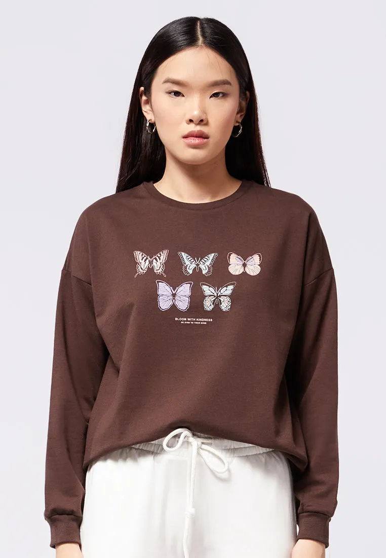 Long Sleeve Graphic Sweatshirt