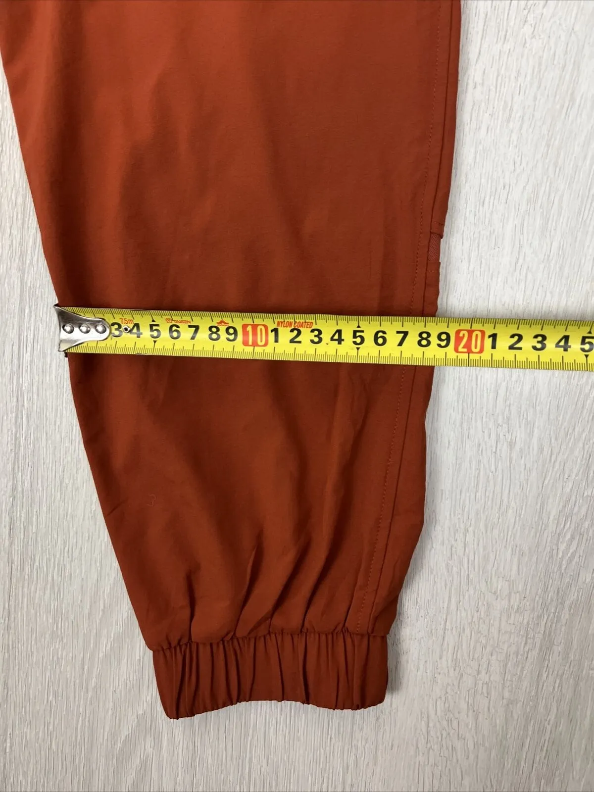 Lorna Jane Womens Orange Lightweight Jogger Pants Size Medium