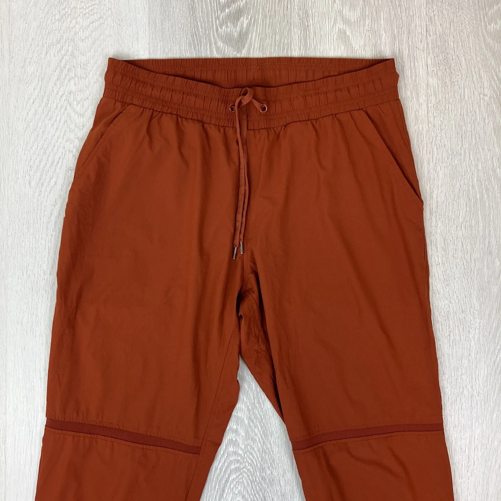 Lorna Jane Womens Orange Lightweight Jogger Pants Size Medium