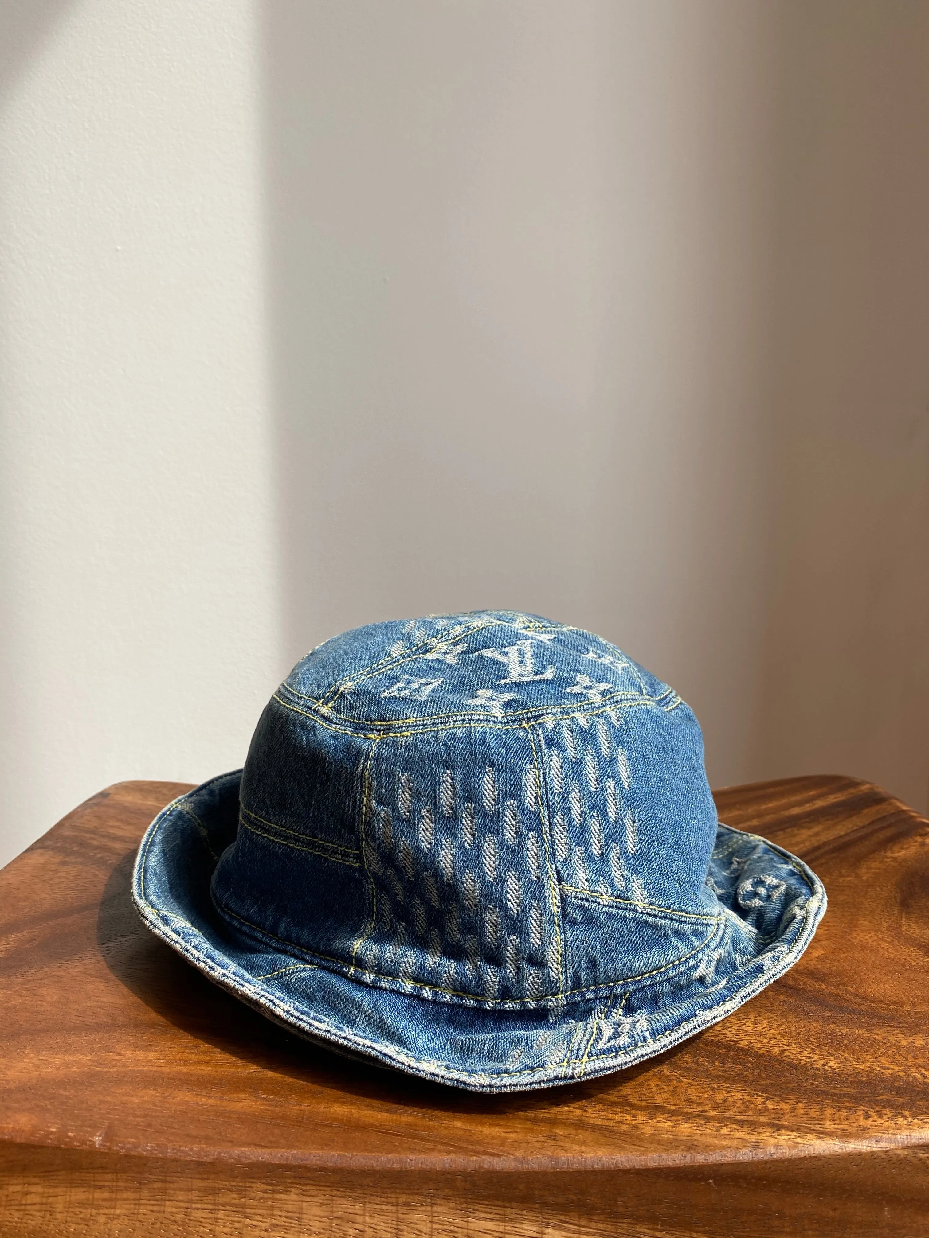 Louis Vuitton | Nigo Damier Giant Wave Monogram Sun Hat | MP2733
