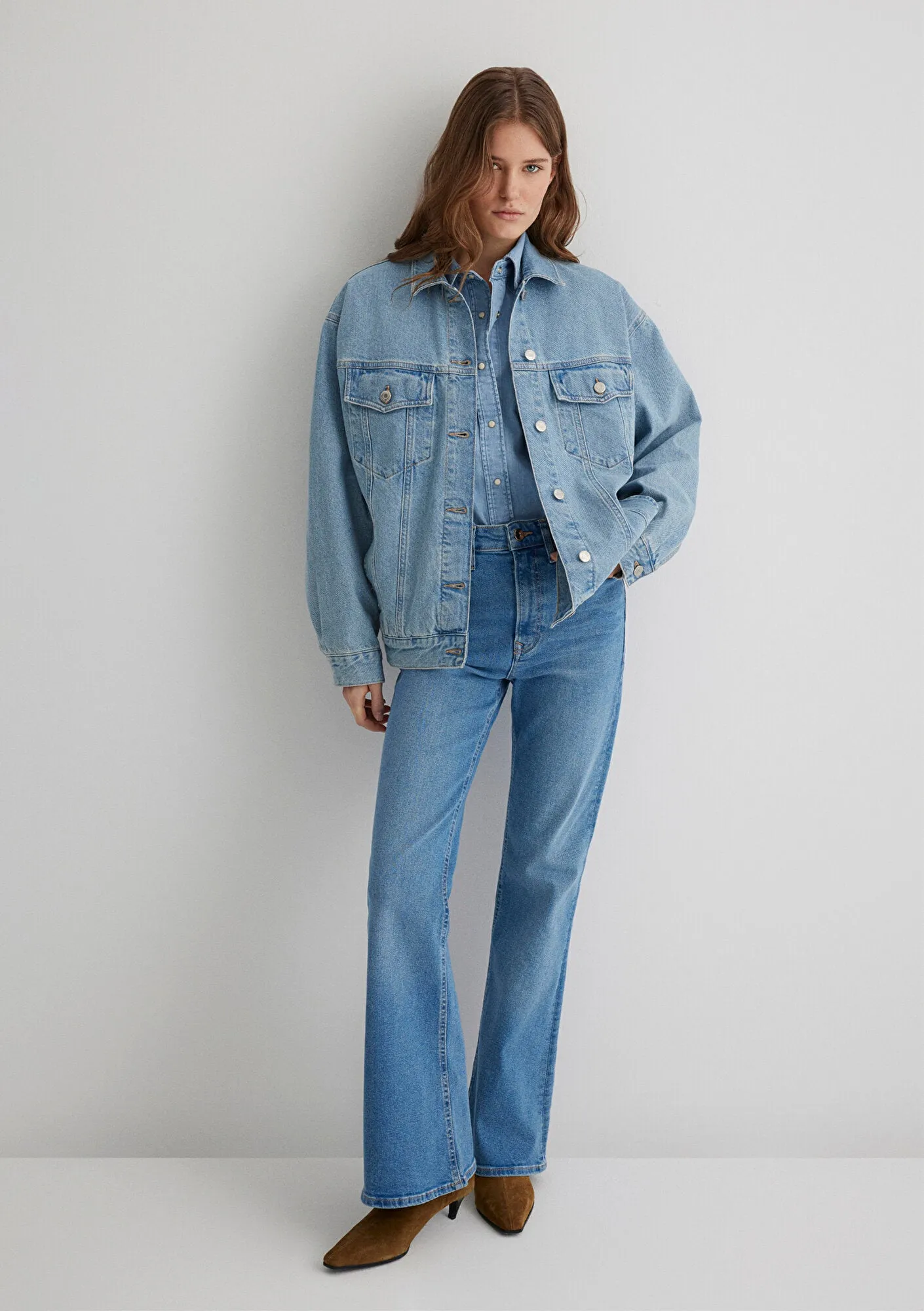 Luna Light Blue 90s Jean Jacket