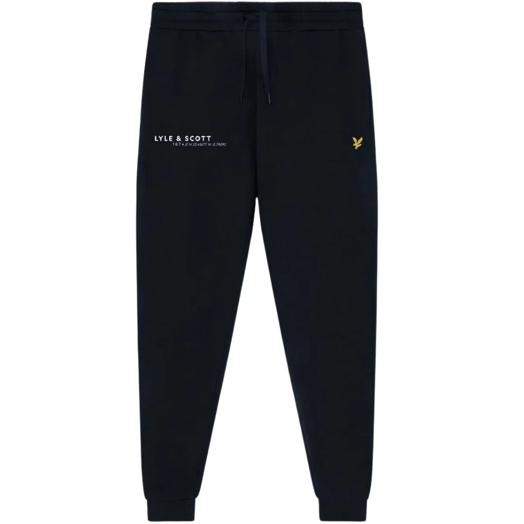 Lyle & Scott Mens ML2004VOT Z99 Sweatpants Dark Navy