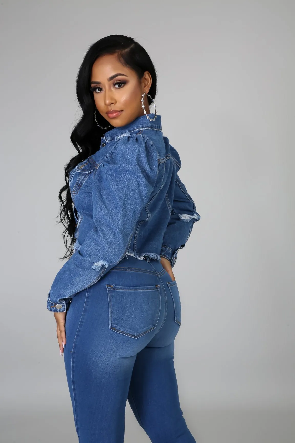 Make me crazy denim jacket