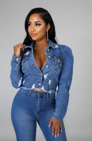 Make me crazy denim jacket