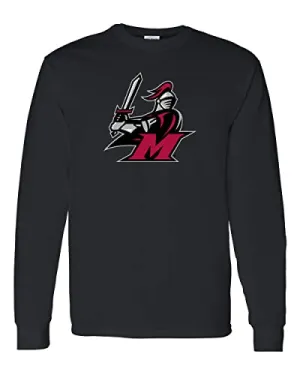 Manhattanville College Full Color Mascot Long Sleeve Shirt