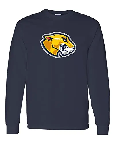 Massachusetts College of Liberal Arts Mascot Head Long Sleeve Shirt