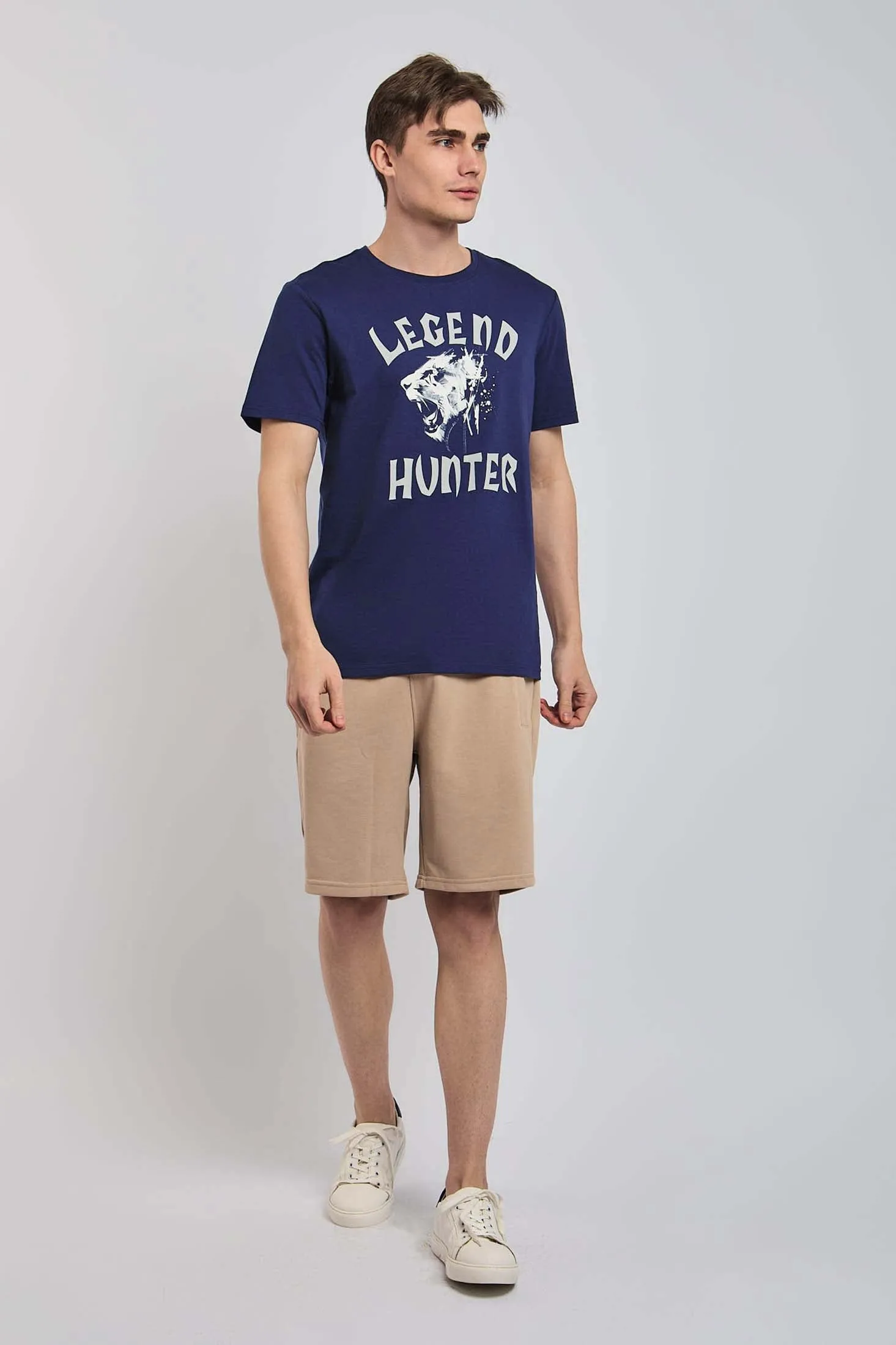 Men T Shirt  Blue
