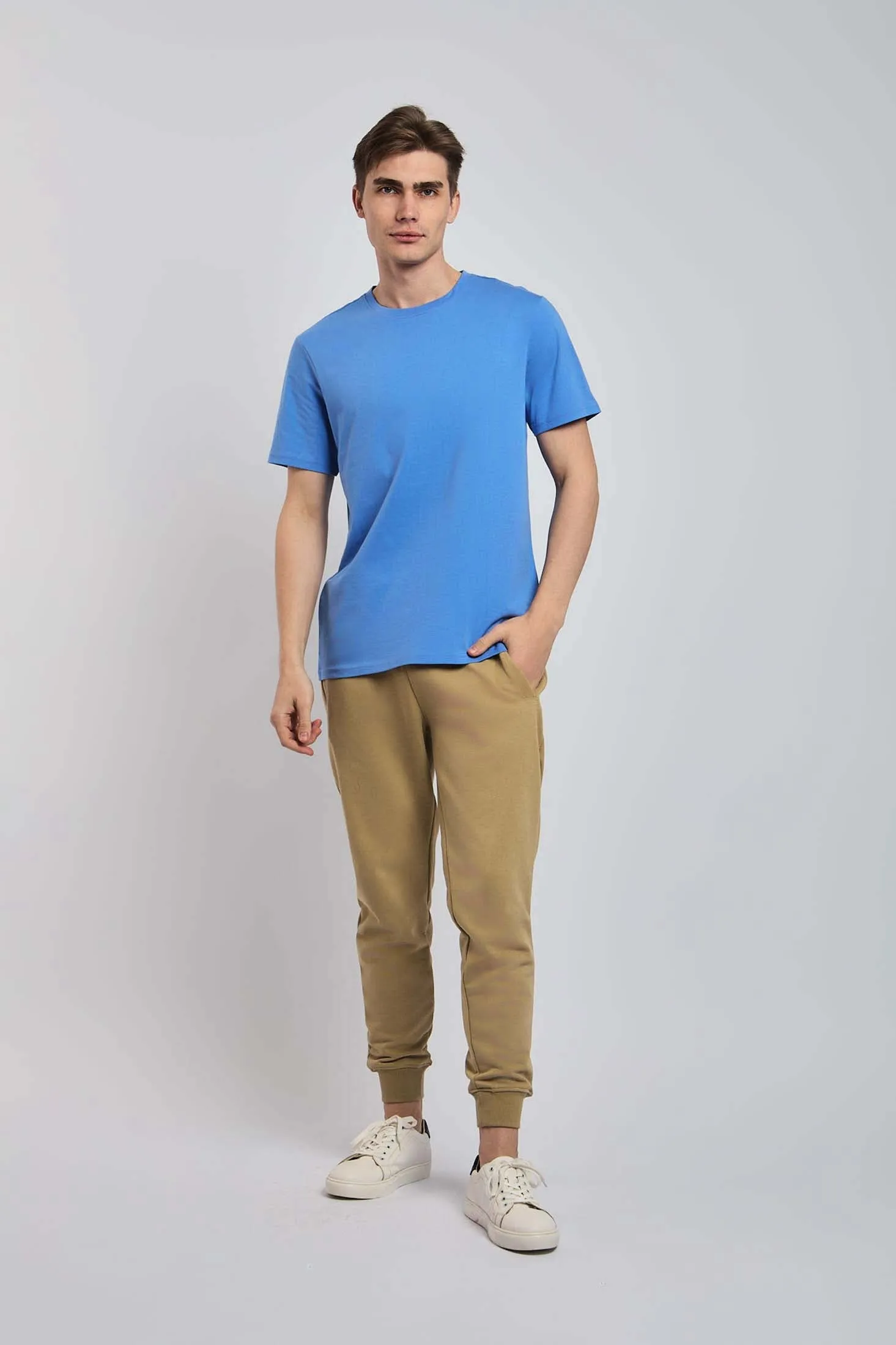 Men T-Shirt Blue