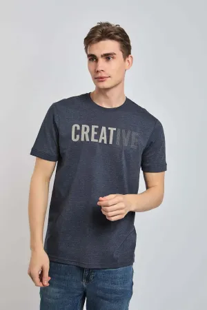Men T-Shirt - Blue