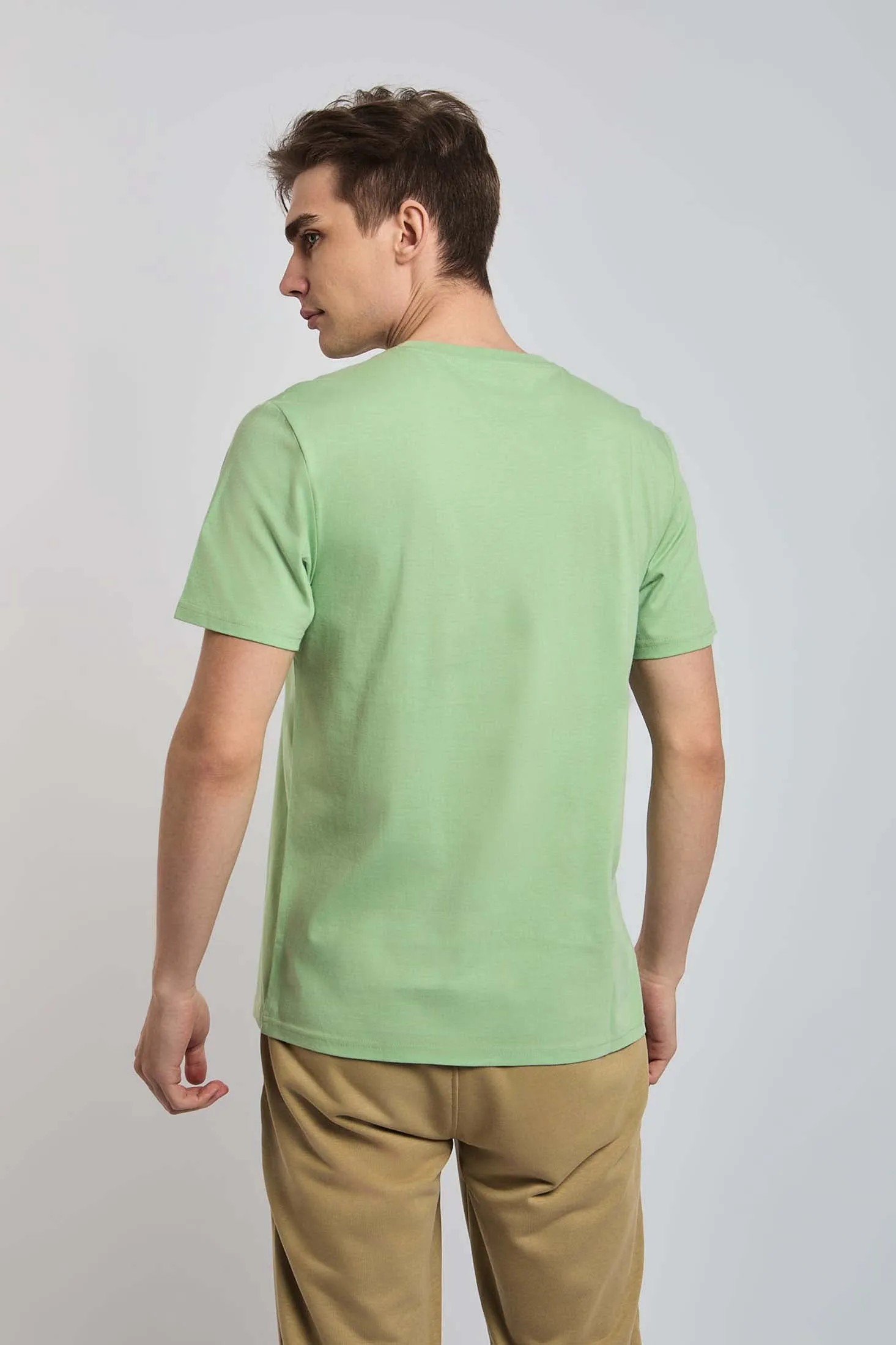 Men T-Shirt Green