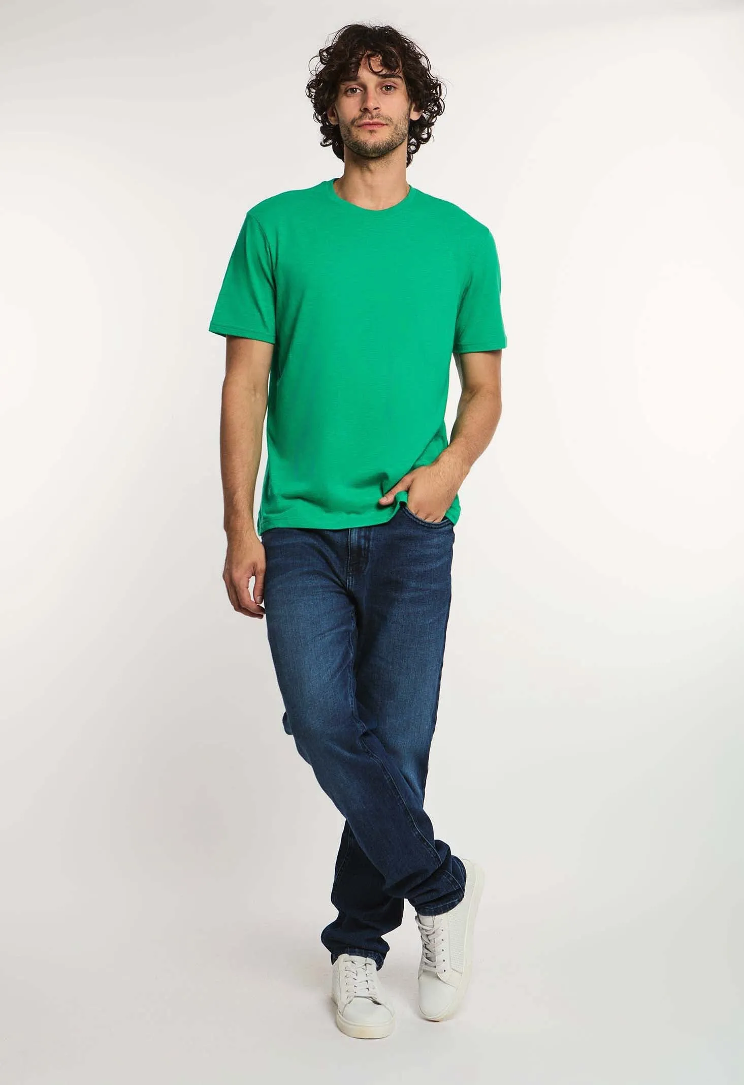 Men T-Shirt -  Green